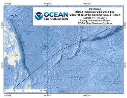 Okeanos Explorer (EX1004L4):  INDEX - Indonesia-USA Deep-Sea Exploration of the Sangihe Talaud Region: Bitung to Guam Overview Map