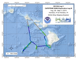 Okeanos Explorer (EX1504L3): CAPSTONE Leg III: Main Hawaiian Islands and Geologists Seamounts (ROV/Mapping) Overview Map