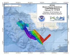 Okeanos Explorer (EX1602): Mission System Shakedown/CAPSTONE Mapping Overview Map