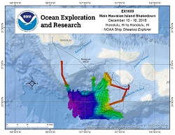 Okeanos Explorer (EX1609): Main Hawaiian Island Shakedown (Mapping) Overview Map