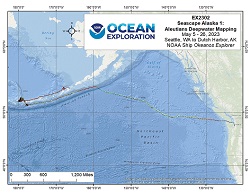 Okeanos Explorer (EX2302): Seascape Alaska: Aleutians Explorations 1 Overview Map